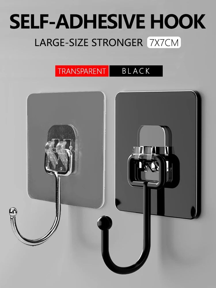 5 Pcs Large Hooks Heavy Duty Waterproof