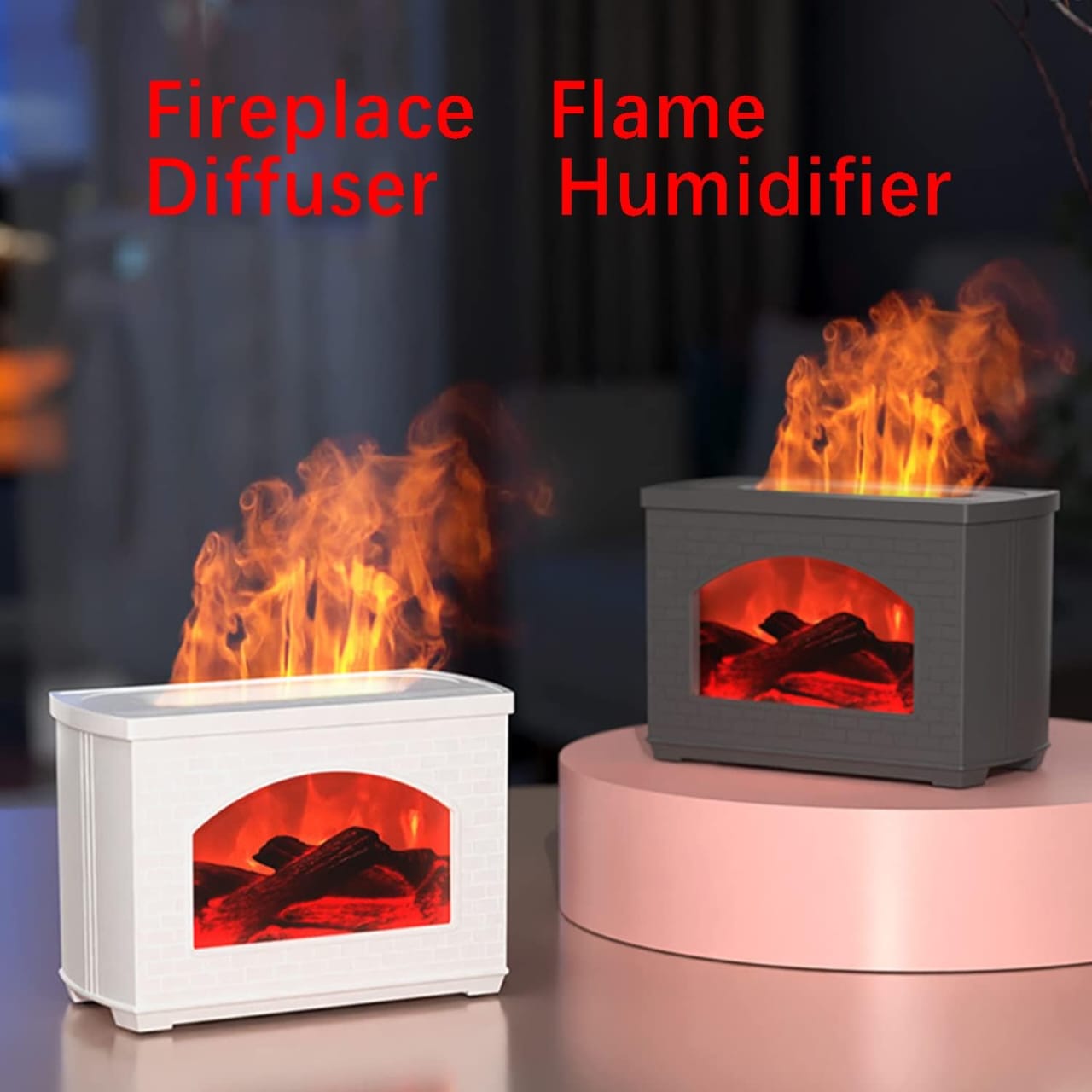 High Quality 3D Fireplace