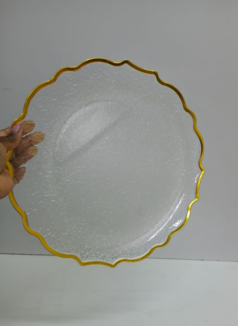Classy Decor  piece Charger Plates