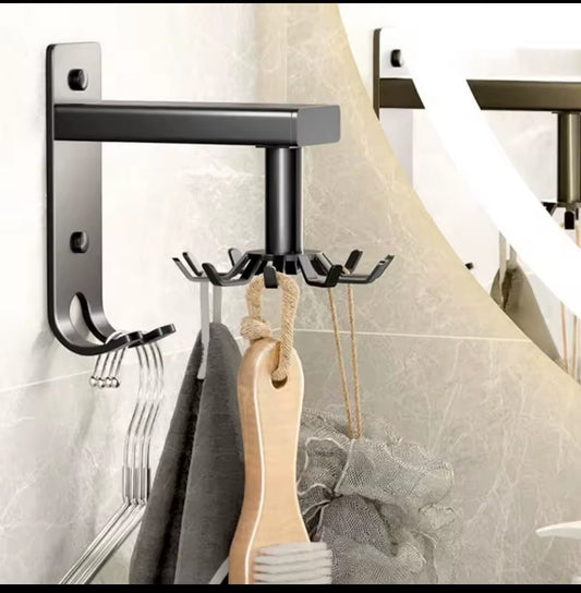 Rotating Wall-Mounted Hanger Rack
