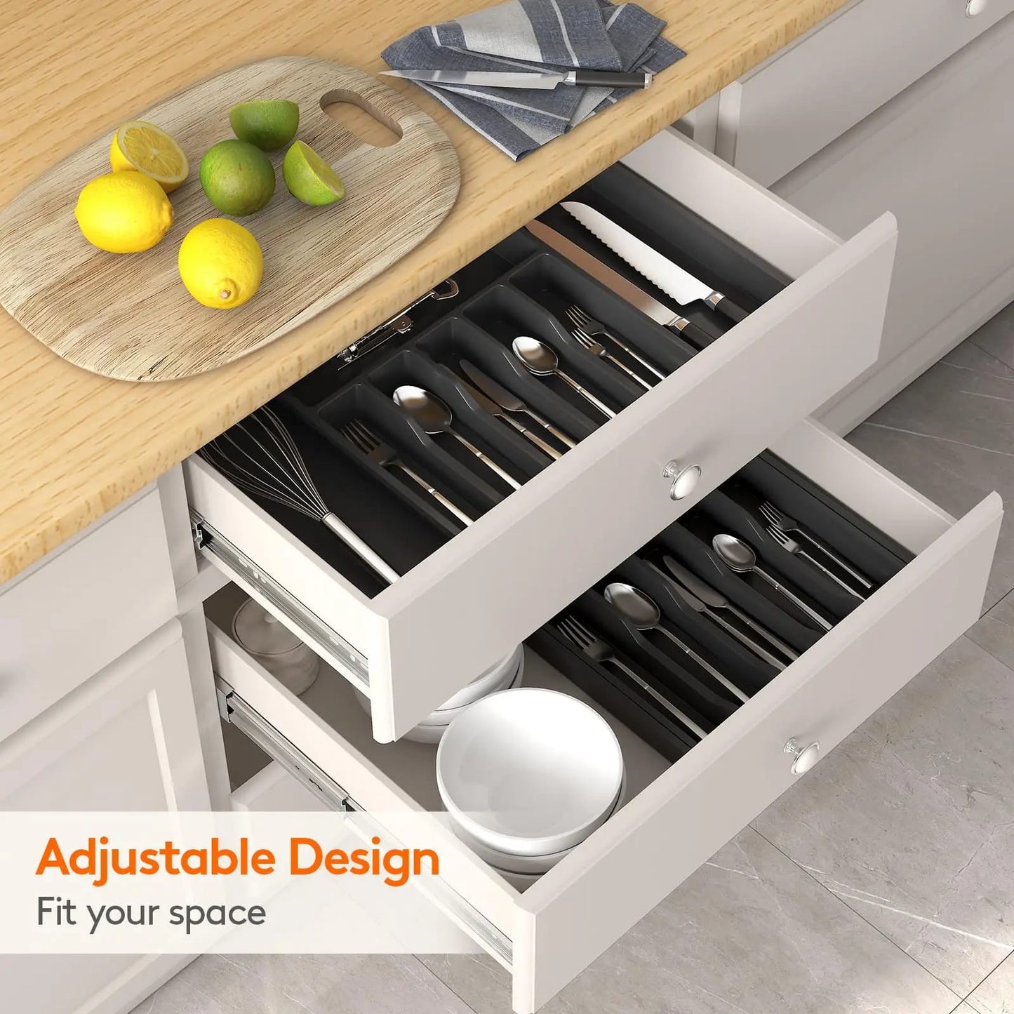 Expandable Cutlery Drawer organizer