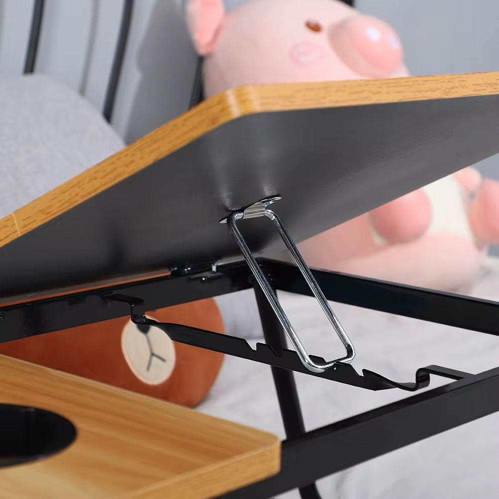 Adjustable Tilting Laptop Folding Table Stand Desk Bed Table with Foldable Legs
