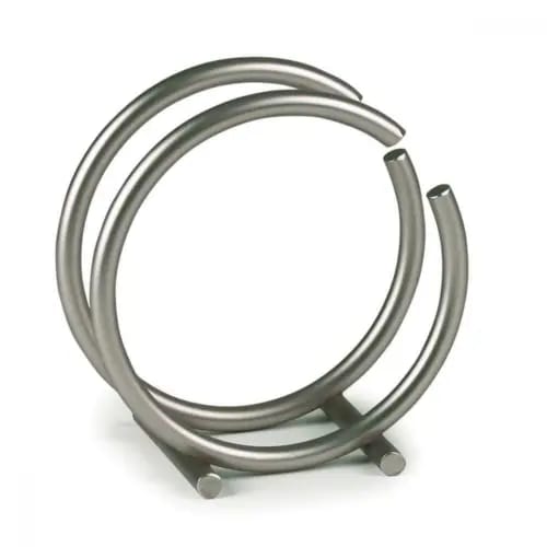 C shape Metallic serviet holder