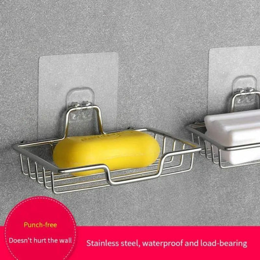 Stainless steel soap dish one tier