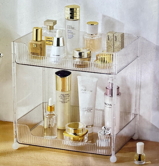 2 layer storage rack/ organizer