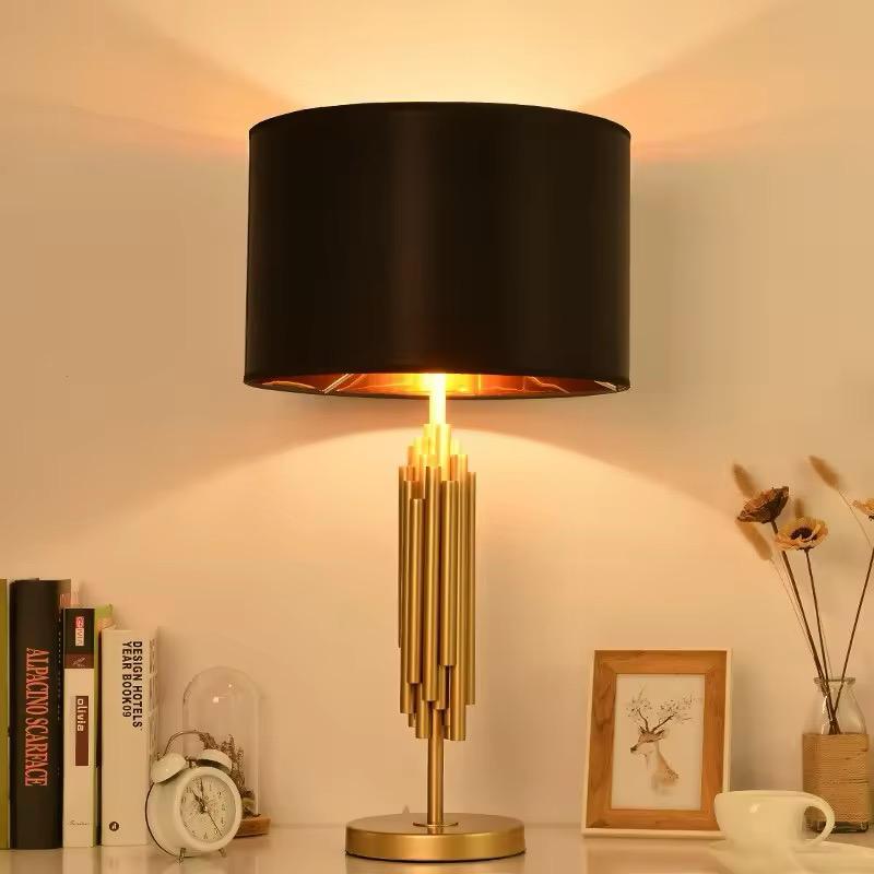 Luxury modern bedside lamp / study lamp