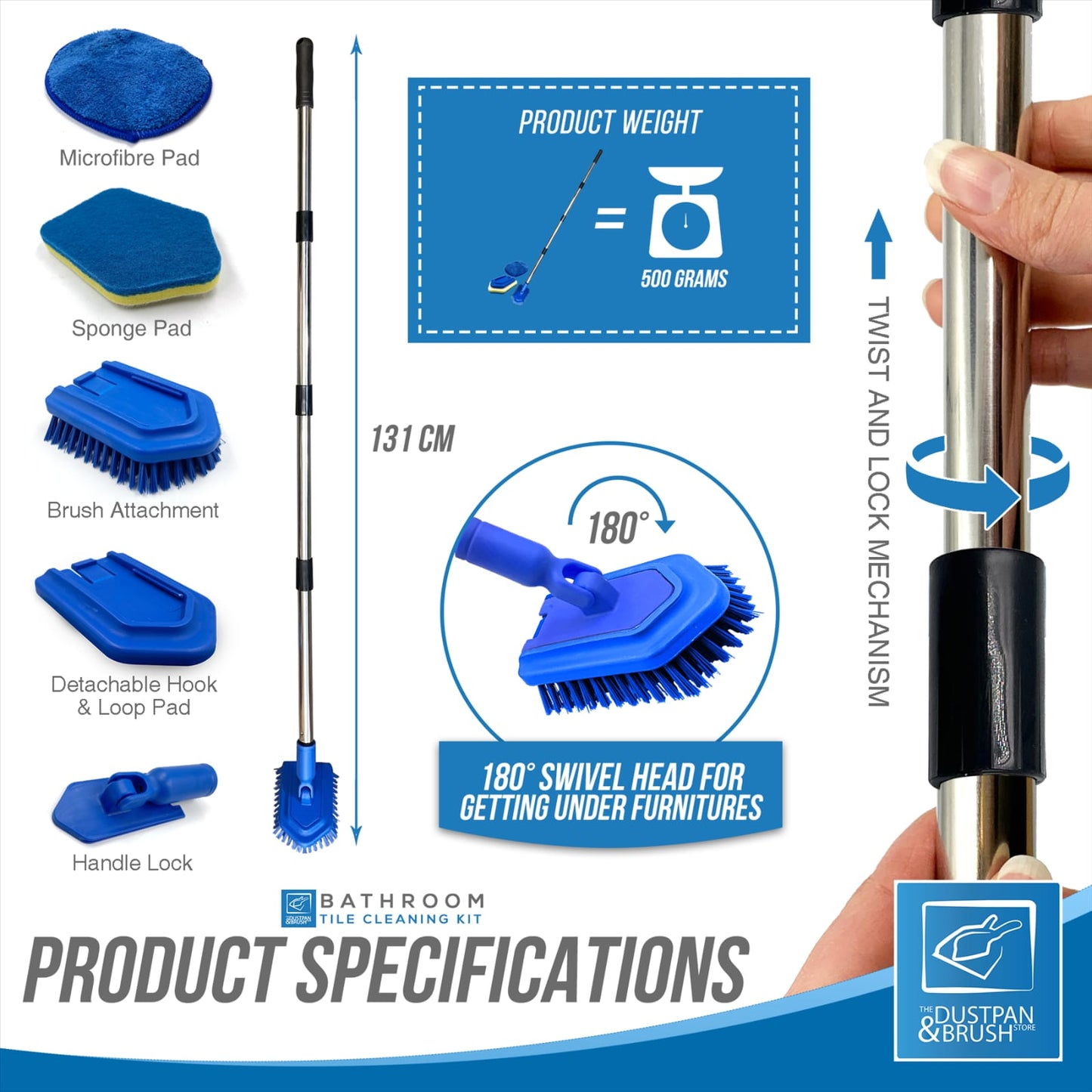3in1 multi cleaning functions brush MOP