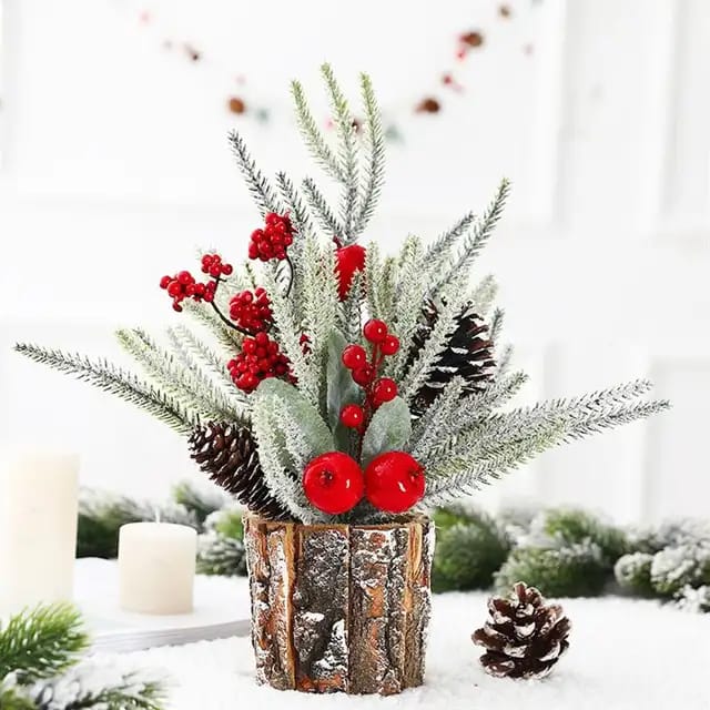 1Pcs Tabletop Exquisite Mini Christmas Tree