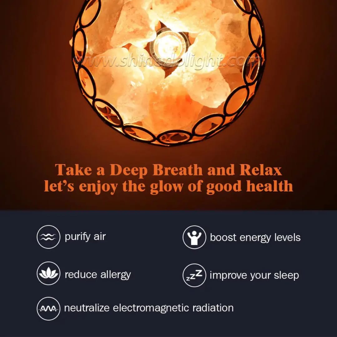 Himalayan salt lamp