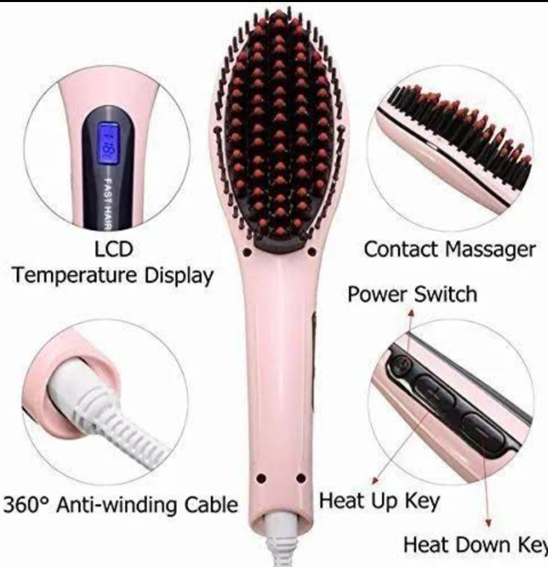 Electric hair straightener
