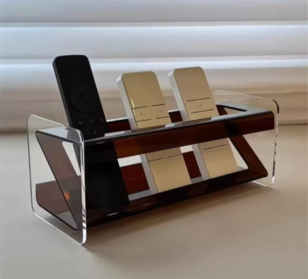 High quality acrylic remote holder.