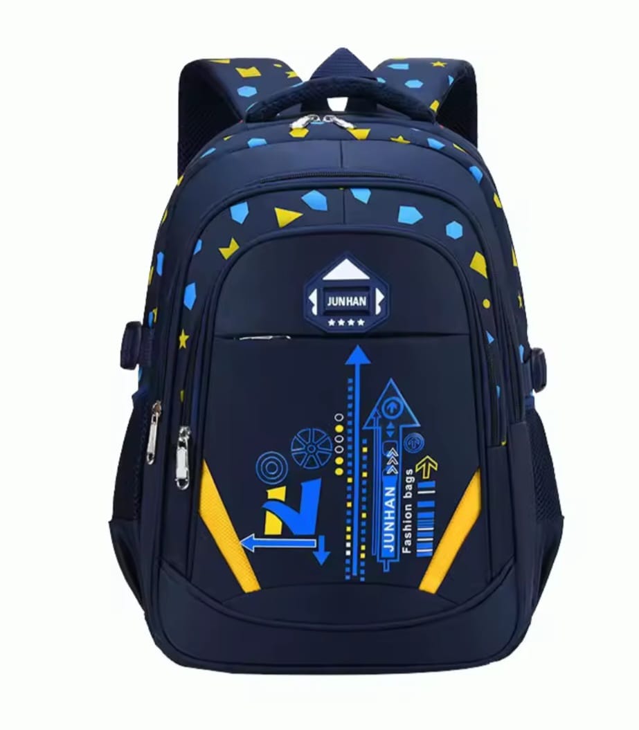 Geometry pattern light weight school bags. Large capacity backpack.