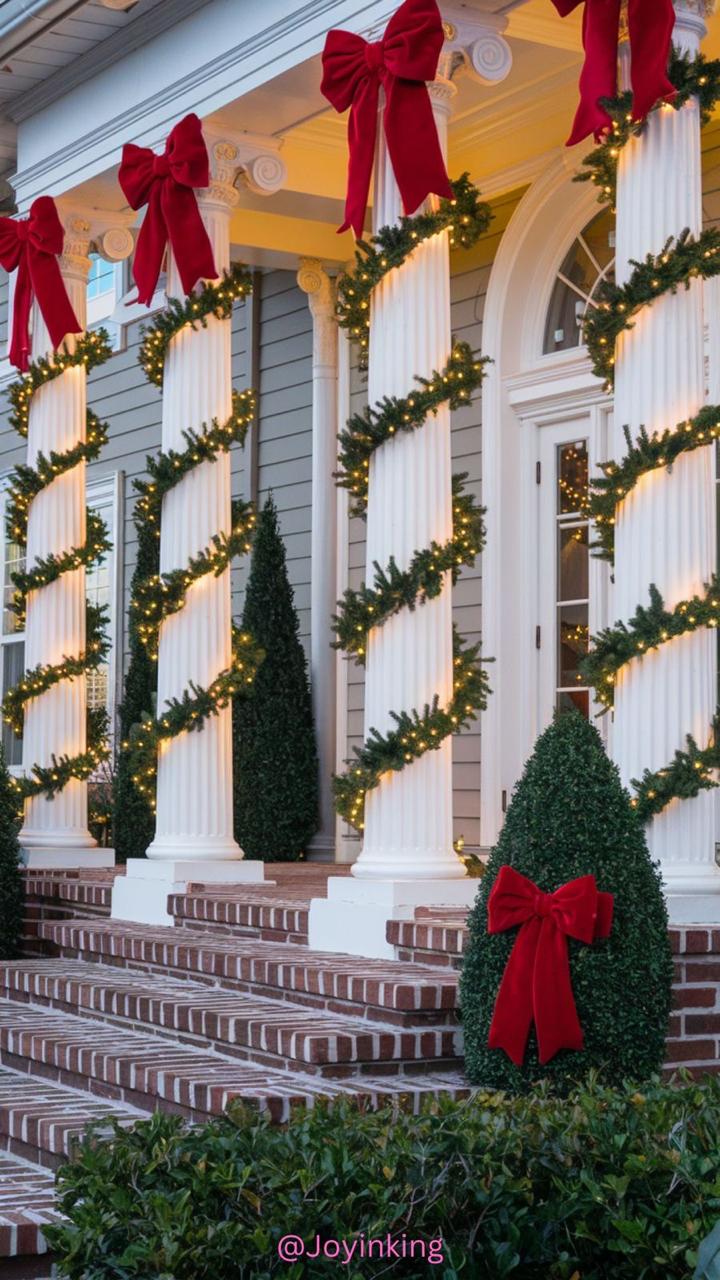Big velvet Christmas bow