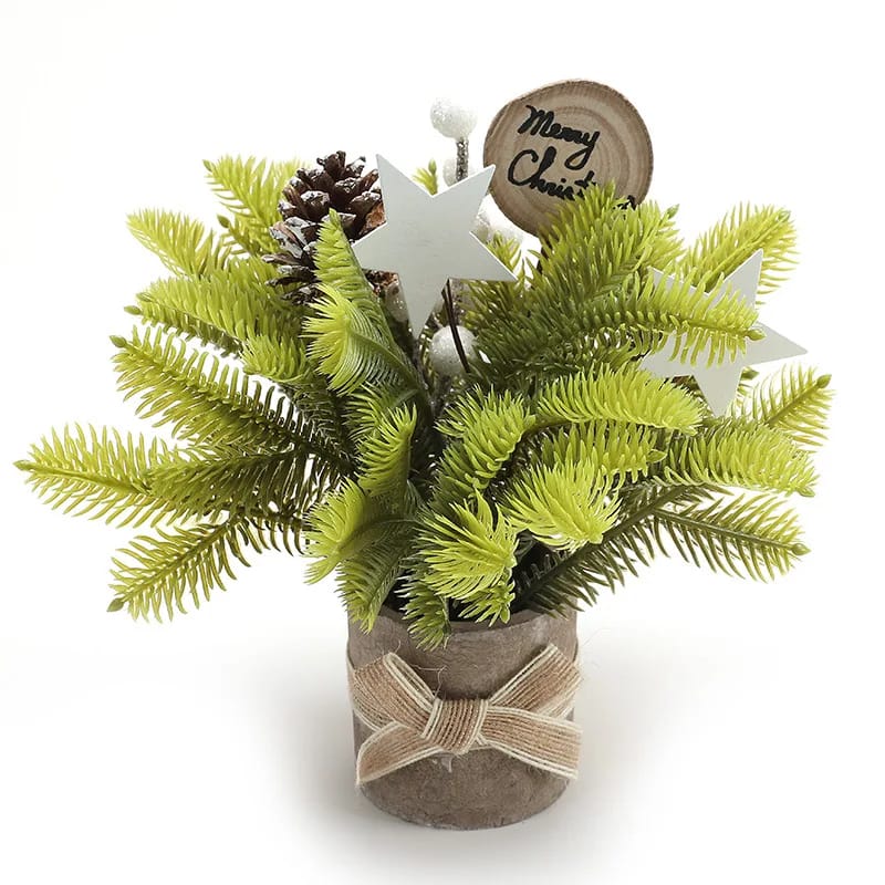 1Pcs Tabletop Exquisite Mini Christmas Tree