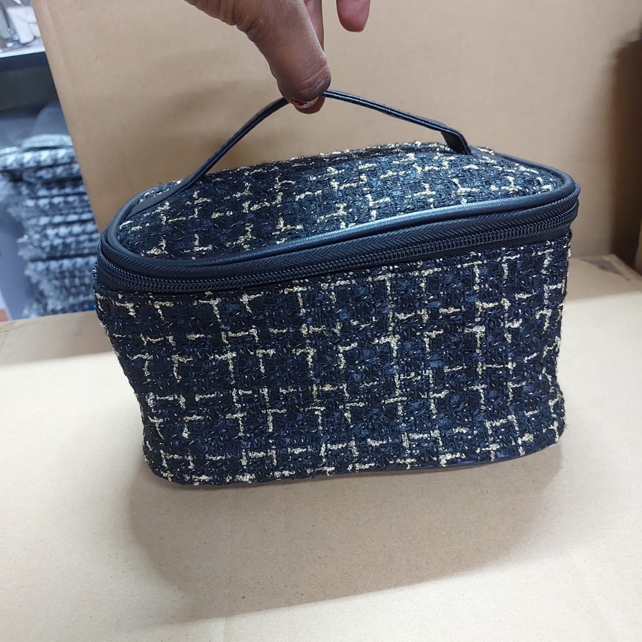 Luxury travel portable storage organizer