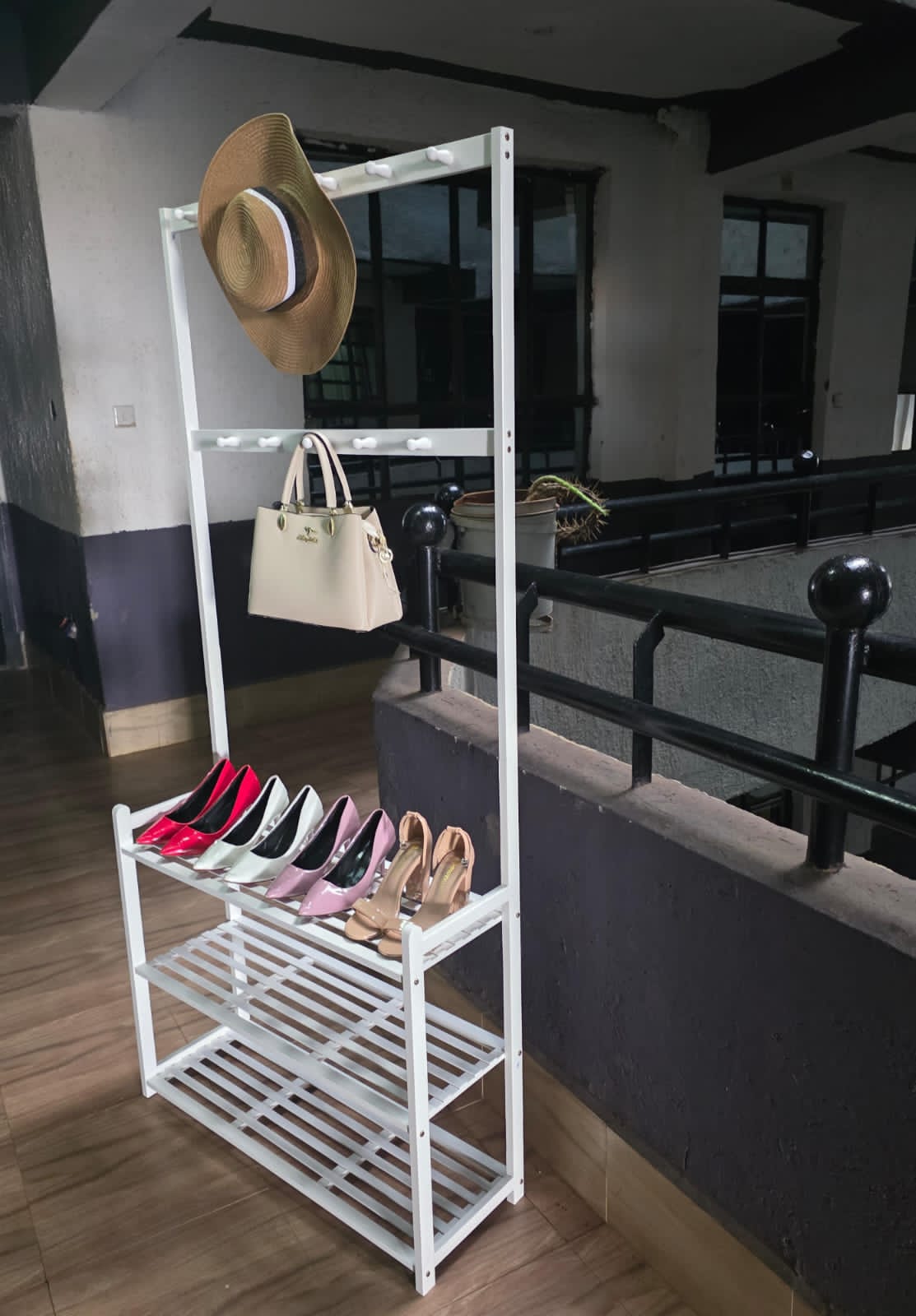 Perfect combo multifunctional bamboo rack