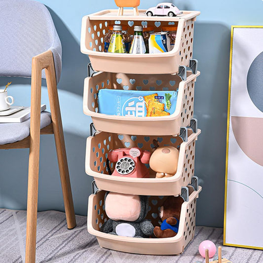 Vegetable stackable fruit rack and storage rack