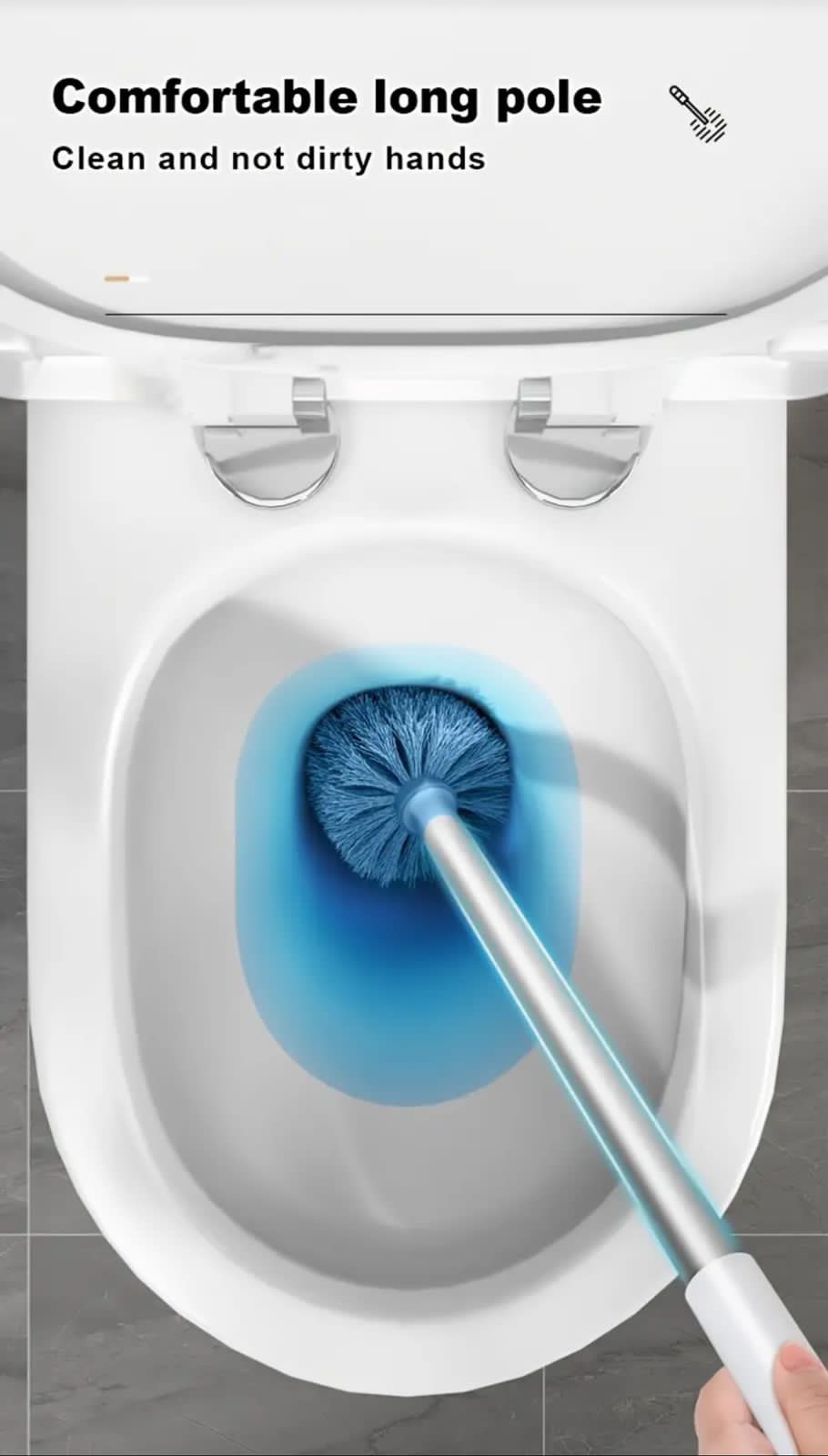 3 in 1 Toilet Brush & Plunger Set