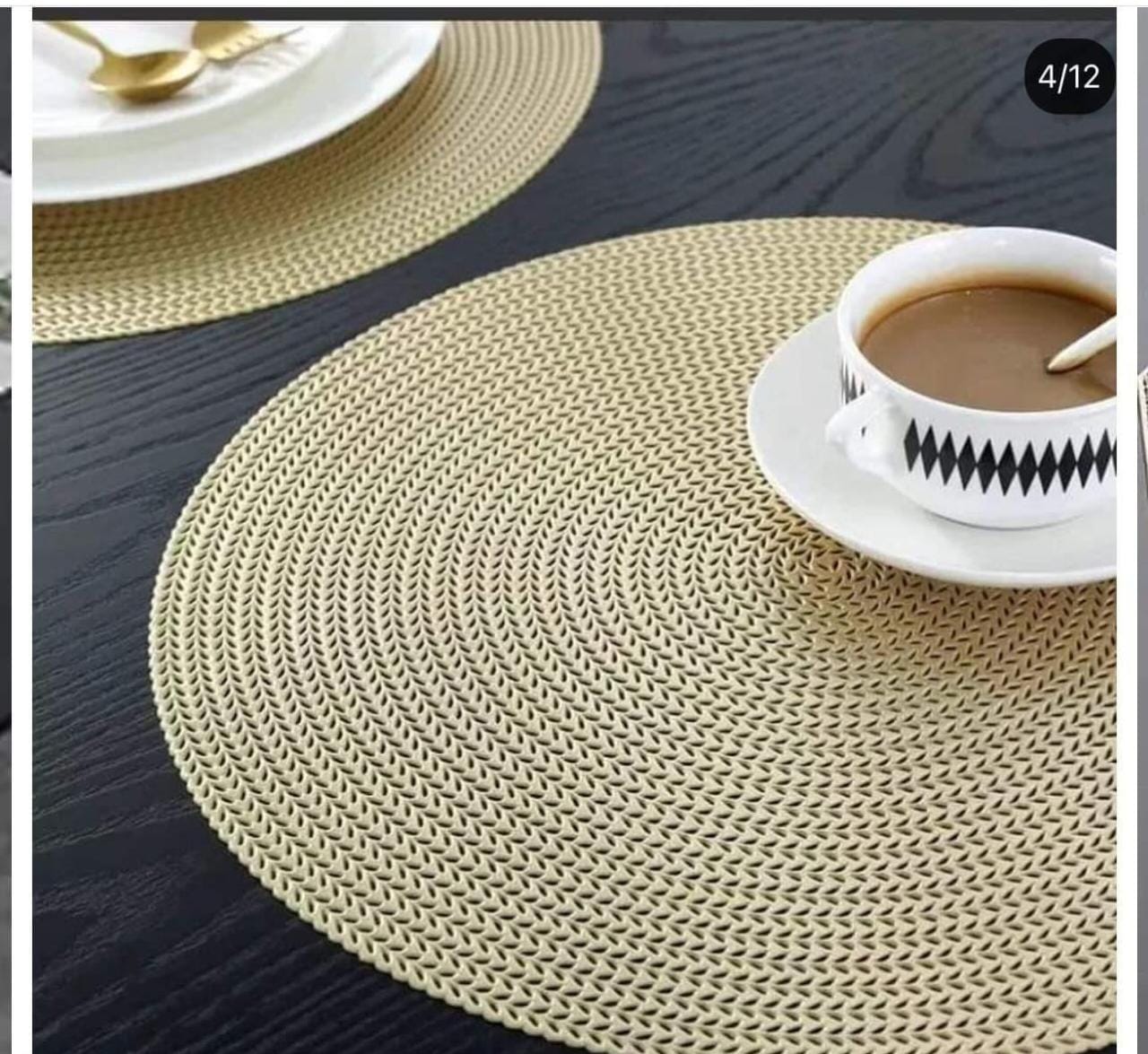 PVC non-woven table mats