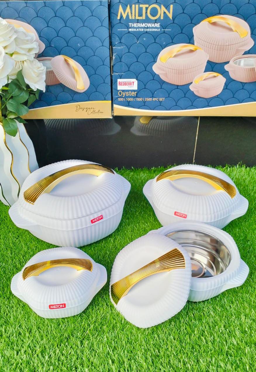4pcs Luxurious Insulated Hotpot
