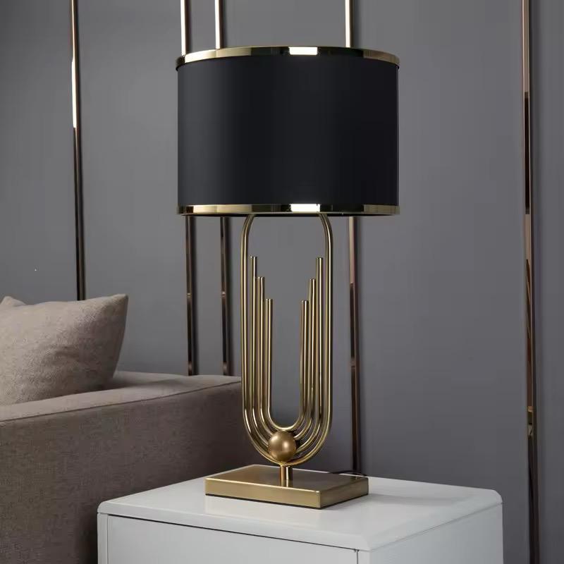 Luxury modern bedside lamp / study lamp