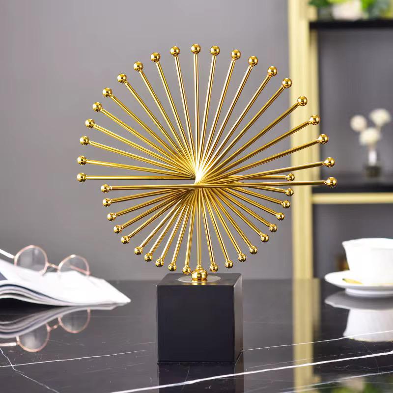 Executive Metal abstract spiked Sculpture for Office and Living Room