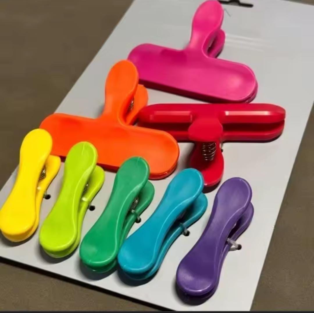 8pcs Multifunctional bag sealing clip