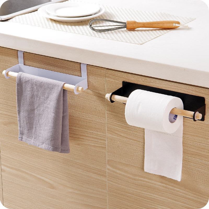 Kitchen towel rack