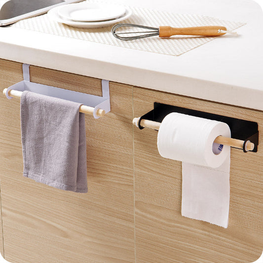 Kitchen towel rack