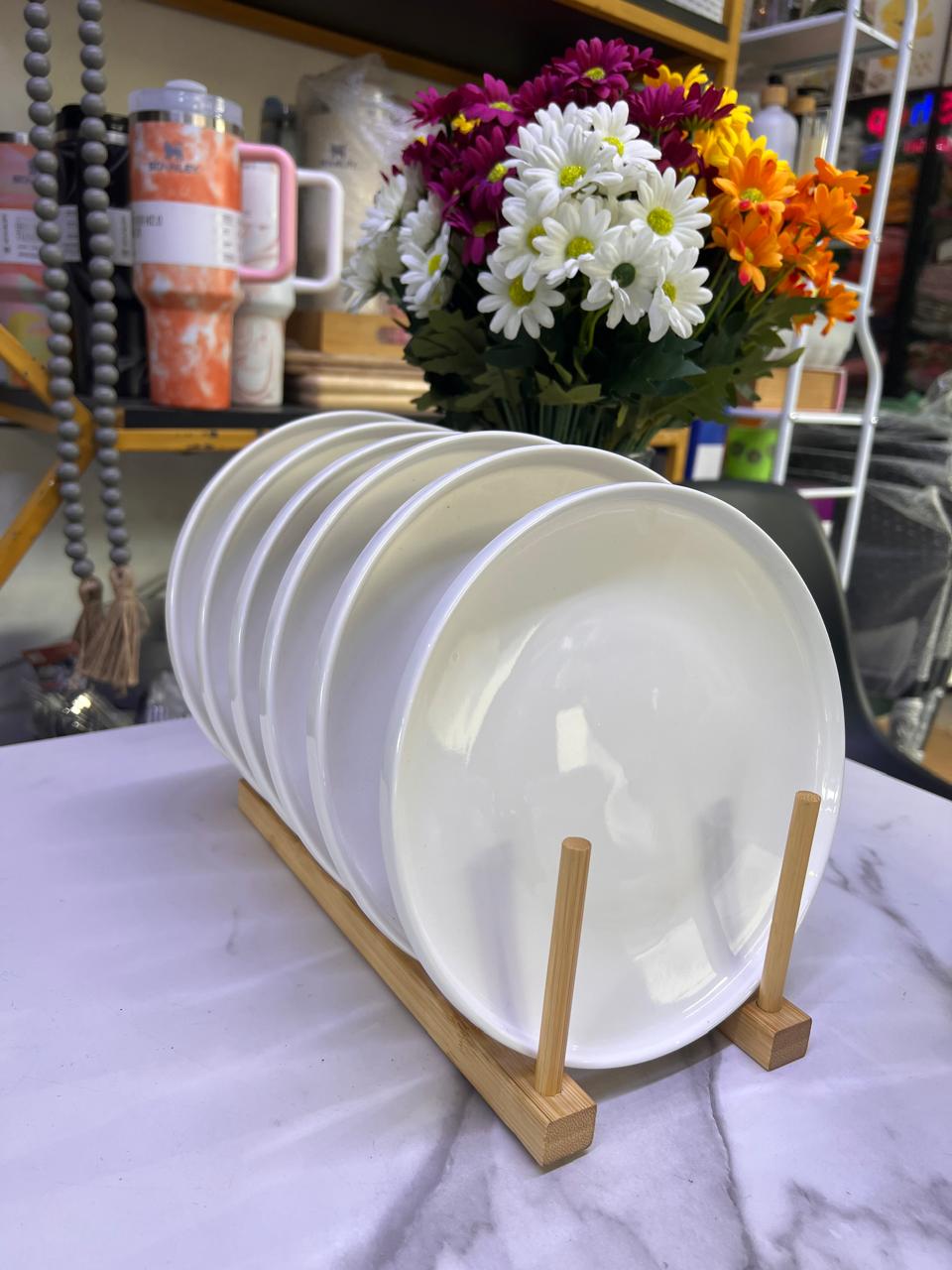 12pcs white dinner sets