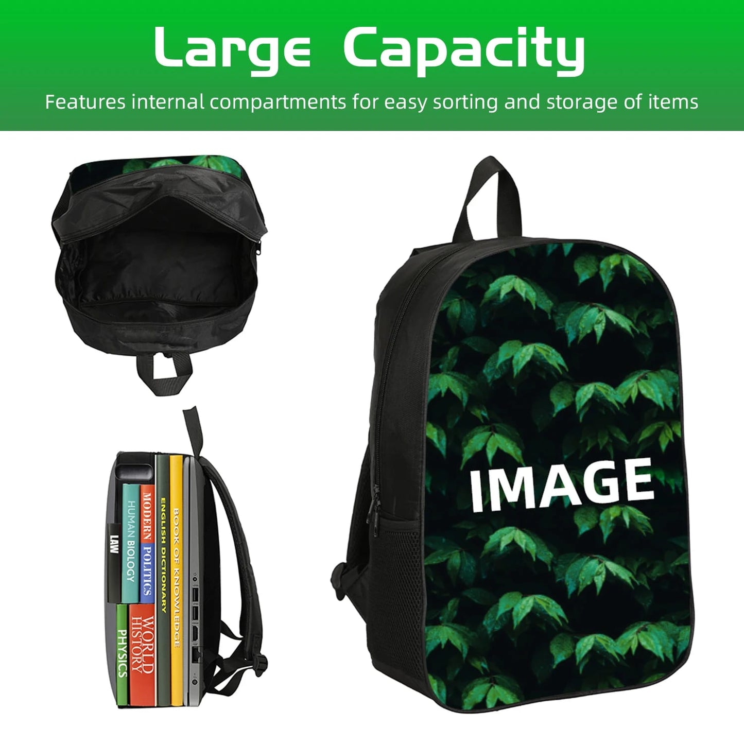 3 in 1 minecraft themed backpack