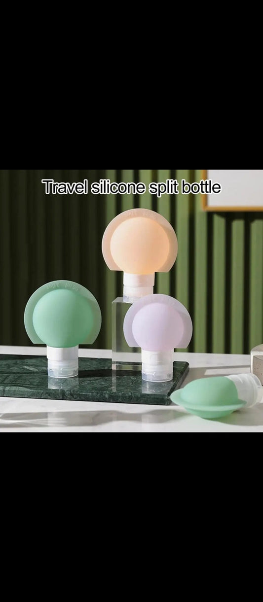 3Pcs/Set Silicone Bottle Lotion Container