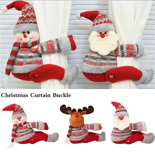 *Christmas Curtain Buckles