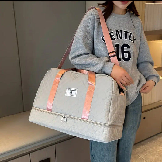 2in1 compartment duffle bags