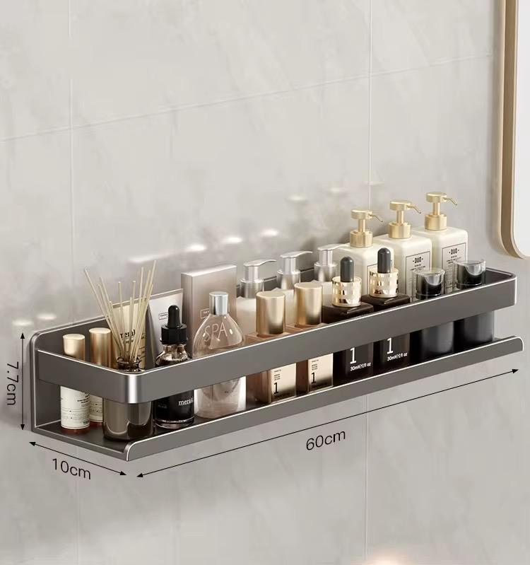 Wall mounted bathroom storage / spice storage rack