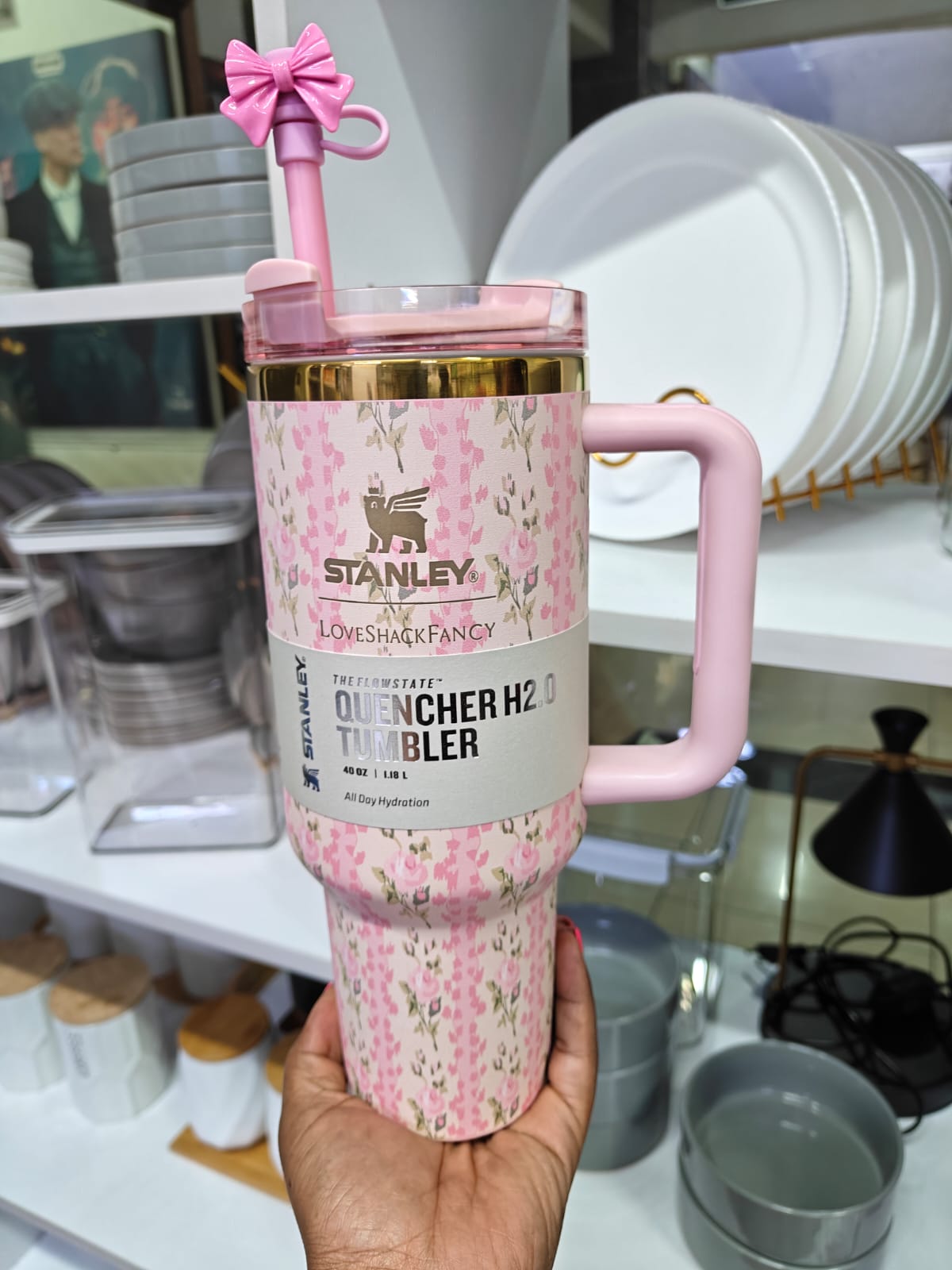 Original Love Shark Floral Stanley Mug