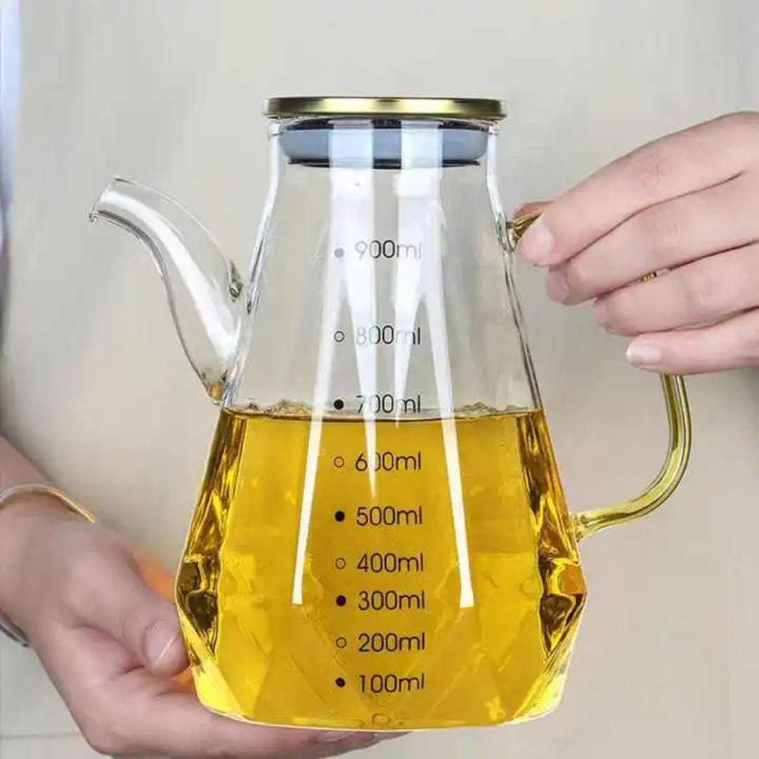 900Ml Oil Jar With A Sprout