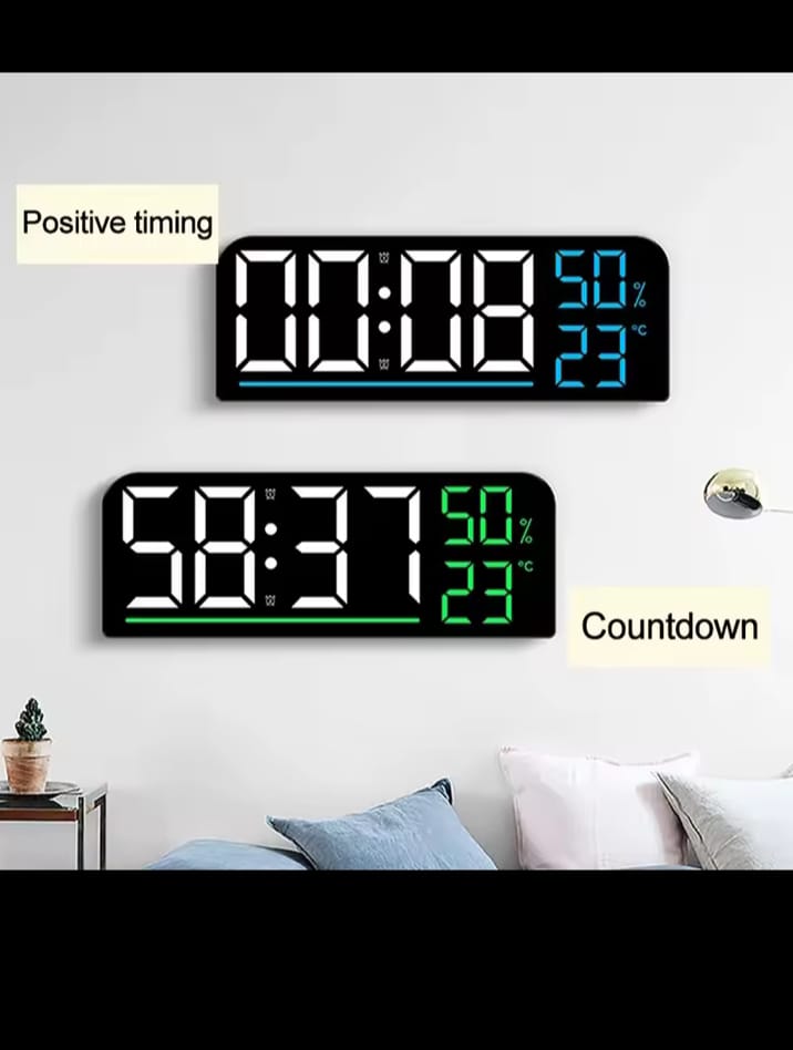 BEAUTIFUL LED Wall Table Clock