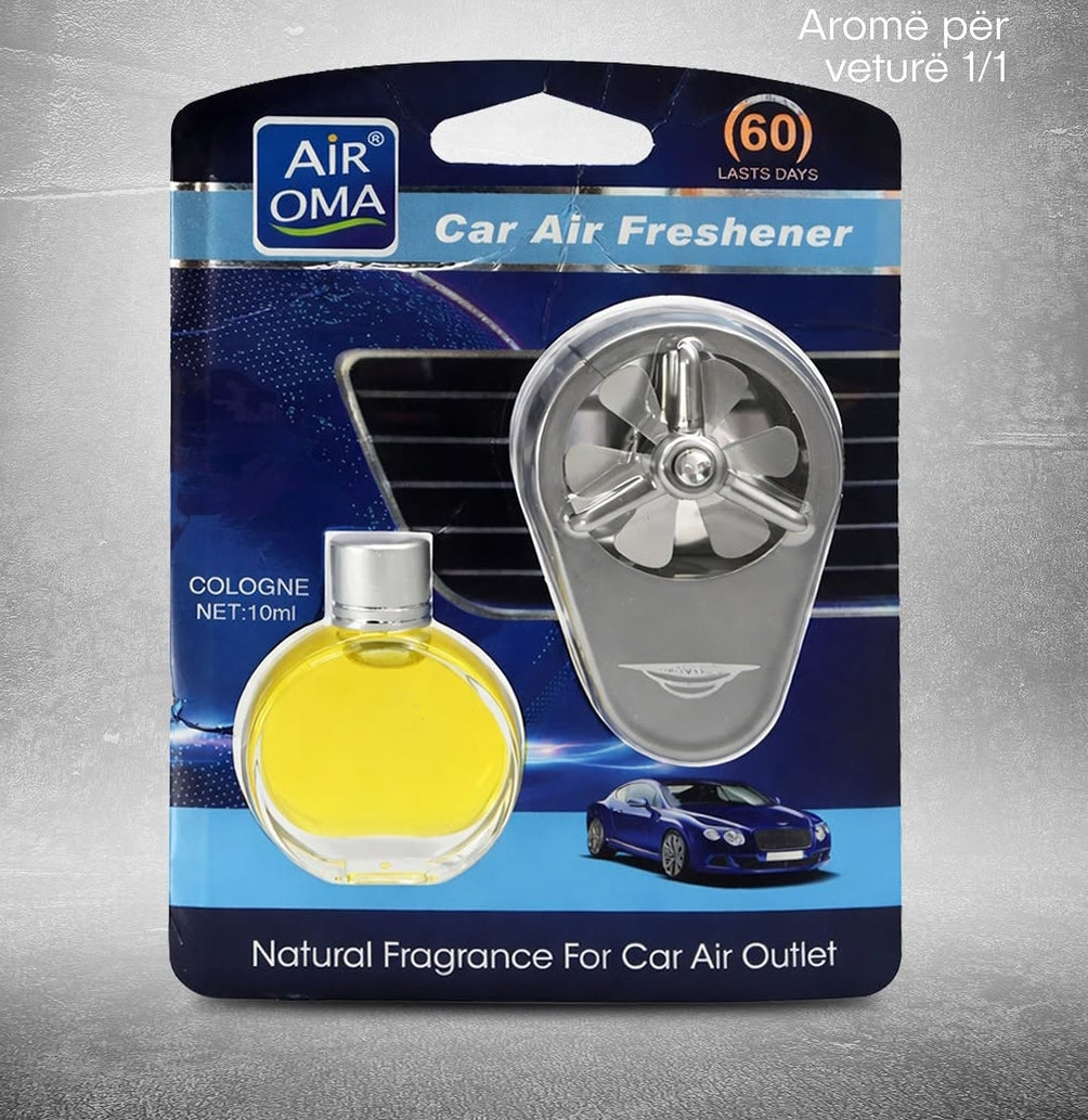 Car Air freshener, Natural fragrance for car Air Outlet...10 mls,Last 60 days