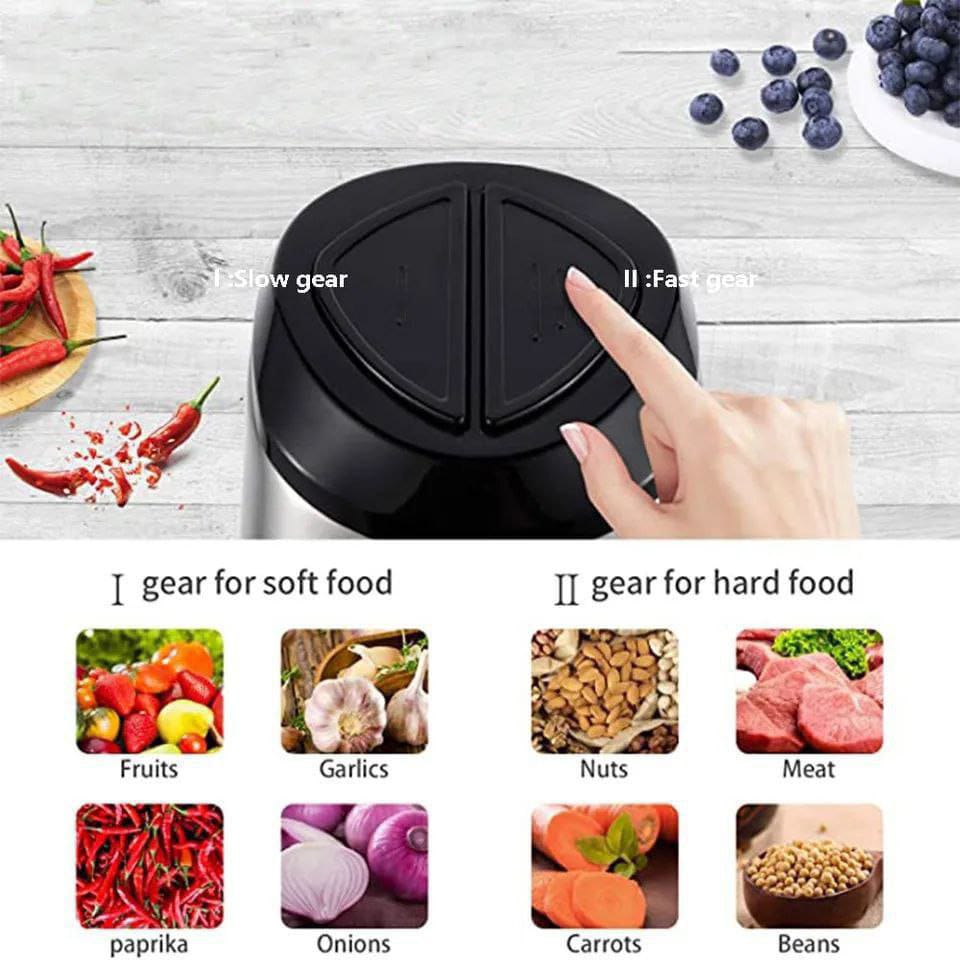 Stainless steel electric mincer 3L