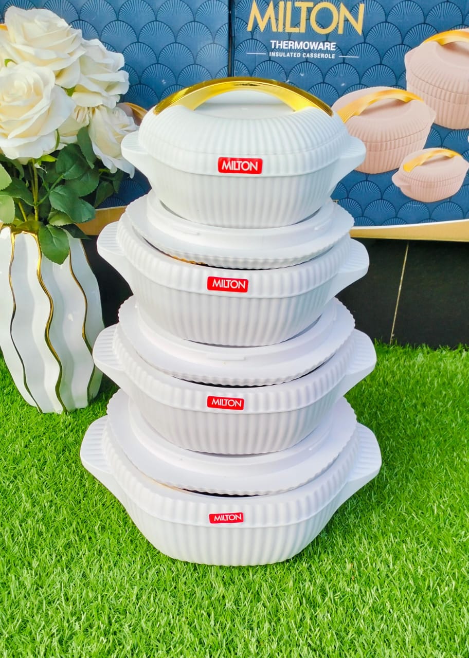 4pcs Luxurious Insulated Hotpot