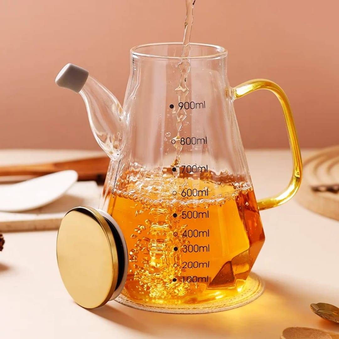 900Ml Oil Jar With A Sprout