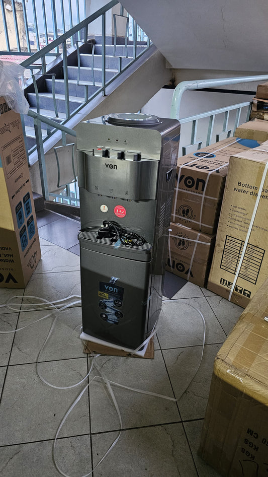 Von VADL2211K Water Dispenser Electric Cooling With Cabinet - Black