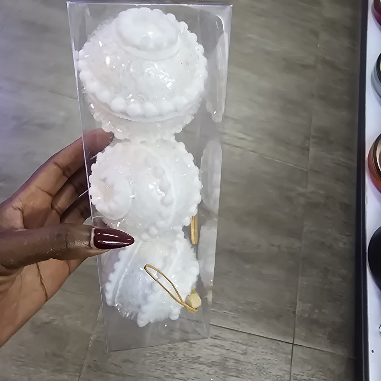 Gold 3pcs Set Chtmas Ball