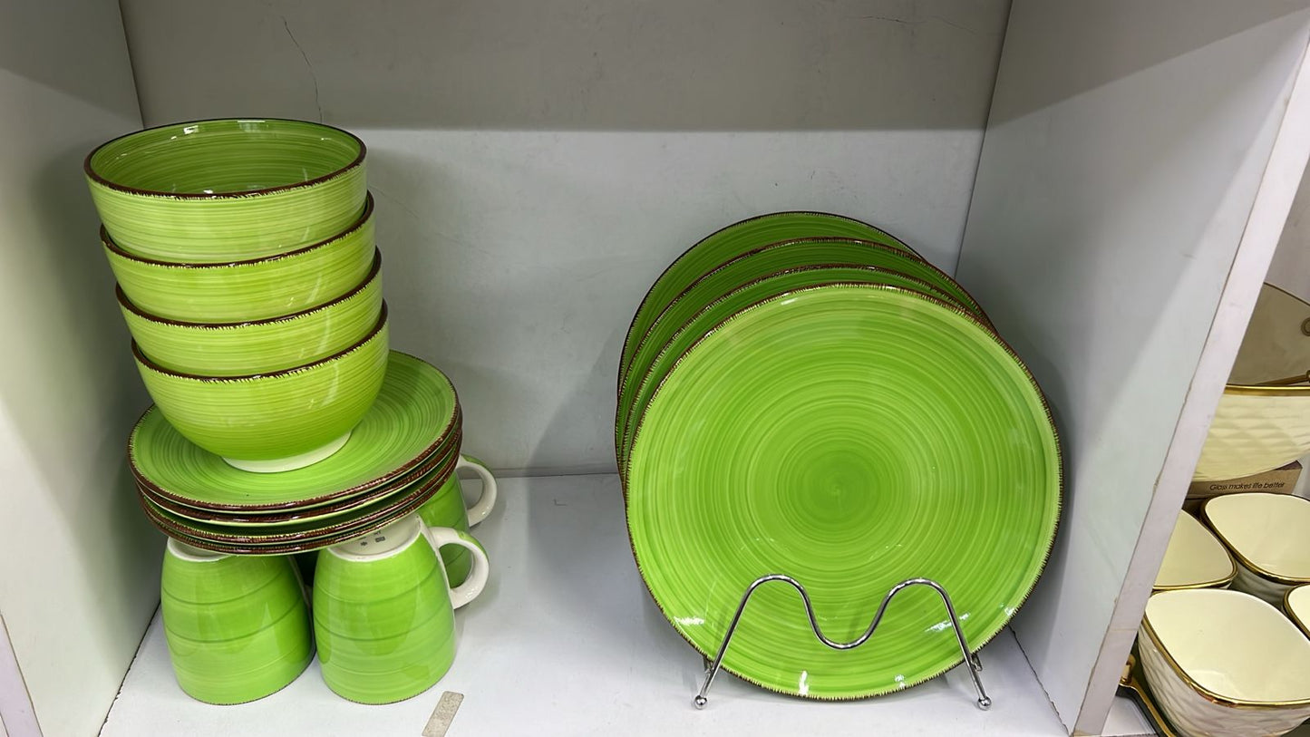 16 piece ceramic dinner set
