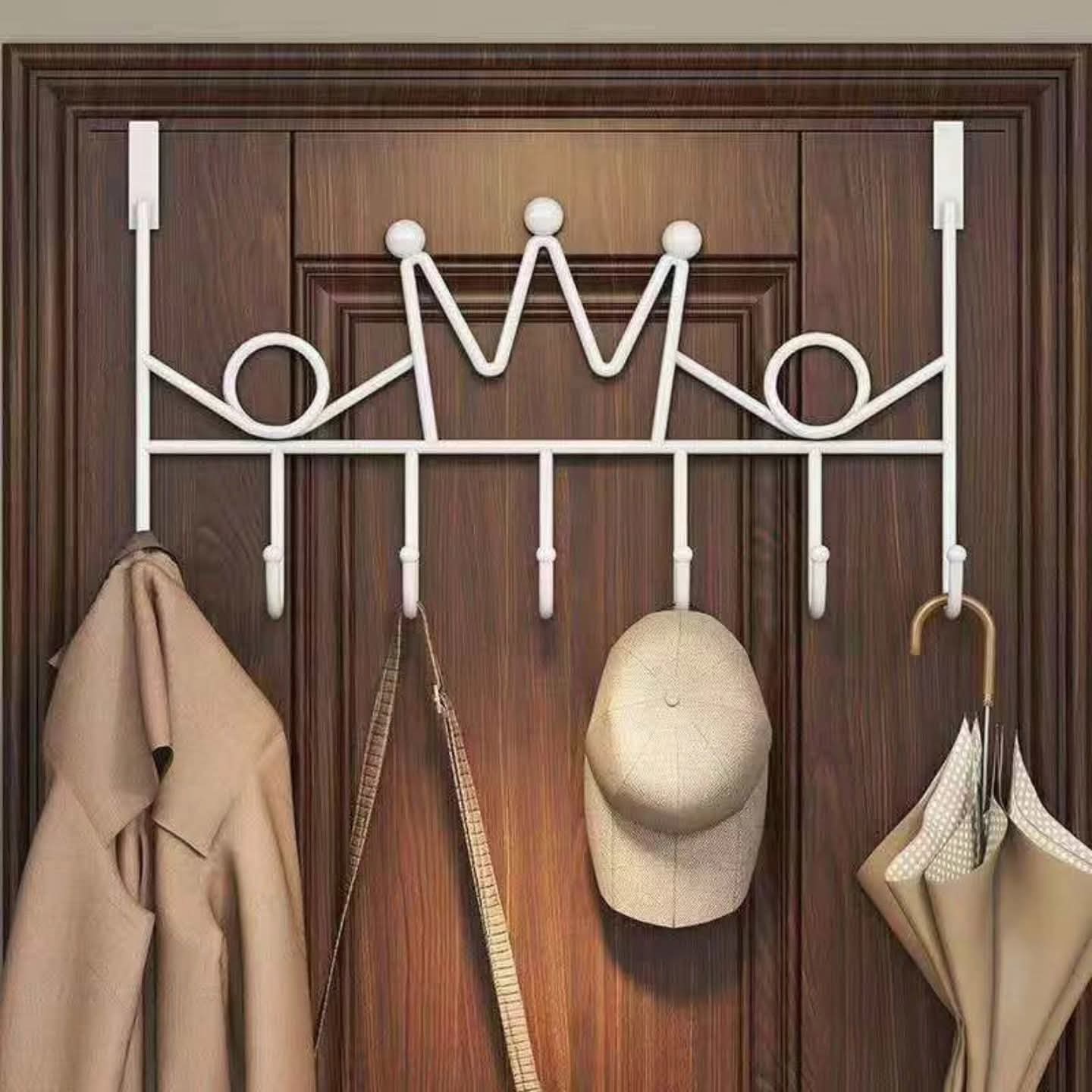 7 Hook Heavy Duty Over-the-Door Hanger/Rack