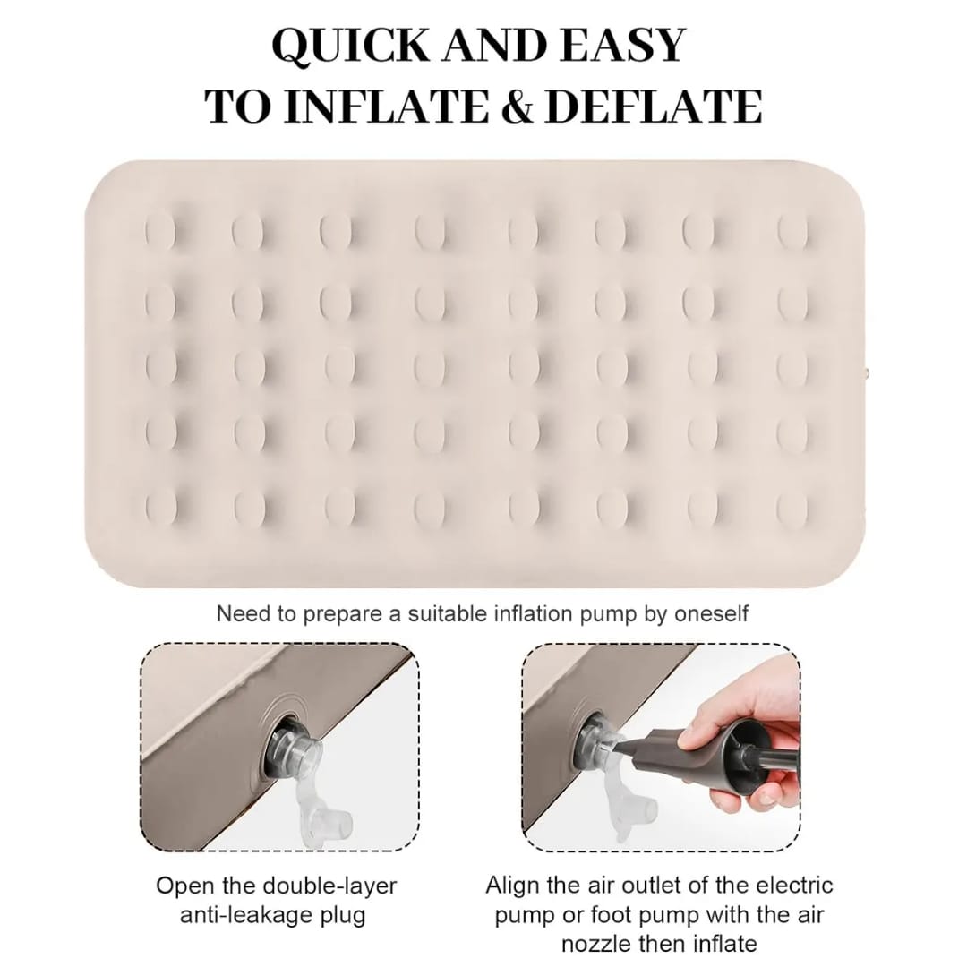 INTEX INFLATABLE MATTRESS Plus Free -ELECTRIC pump and 2 pillows