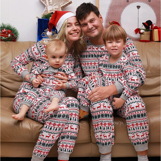 Christmas pajama outfit for both Adults &kids pyjamas set