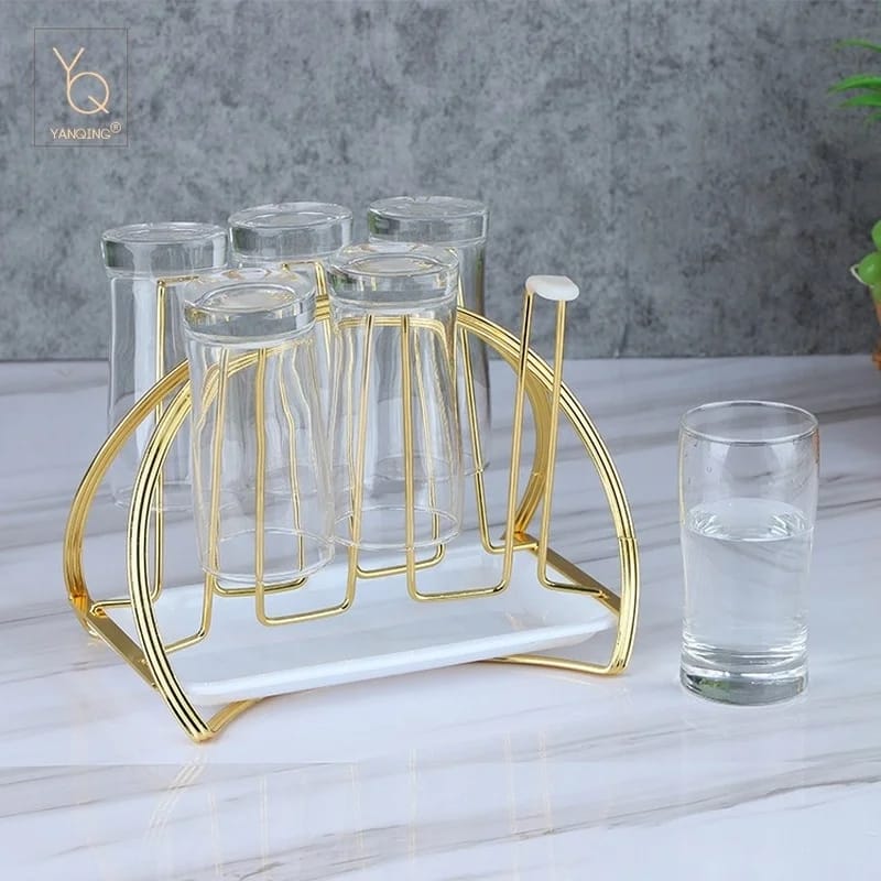 Glass/Cup holder with drainer