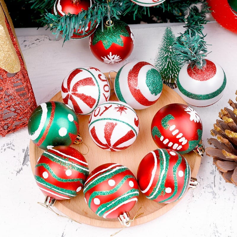 Coloured Christmas balls
